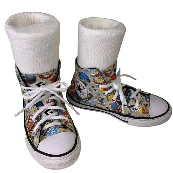 Converse Chuck Taylor All Star Jump Ball Sneakers Kid Junior Size 13 Unisex - Picture 1 of 12
